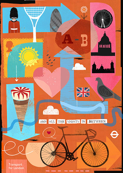 Cycling in London: Poster competition at London Transport Museum