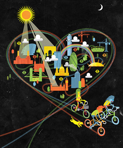 Cycling in London: Poster competition at London Transport Museum