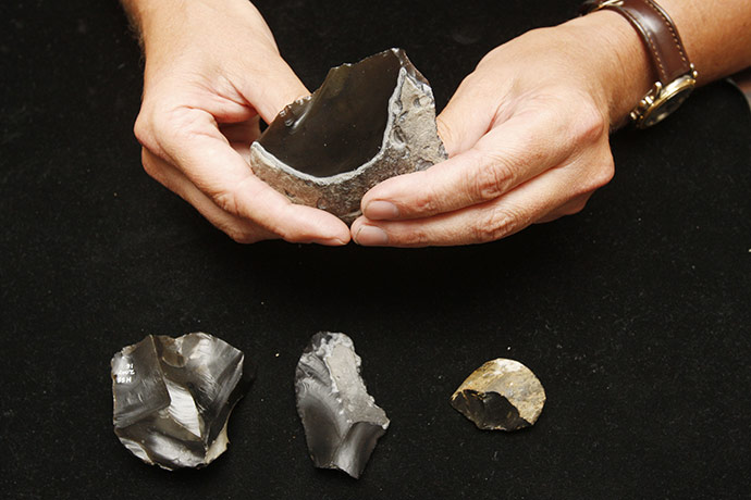The first Britons: Stone tool fragments