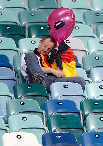 sport: A Germany fan