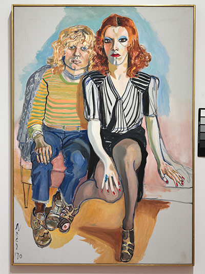 Alice Neel: Jackie Curtis and Rita Redd (1970)