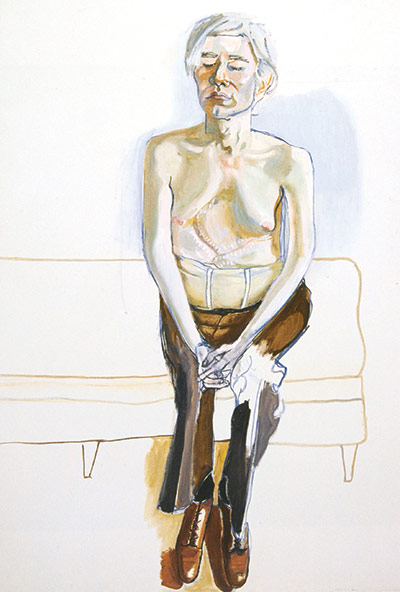 Alice Neel: Andy Warhol (1970)
