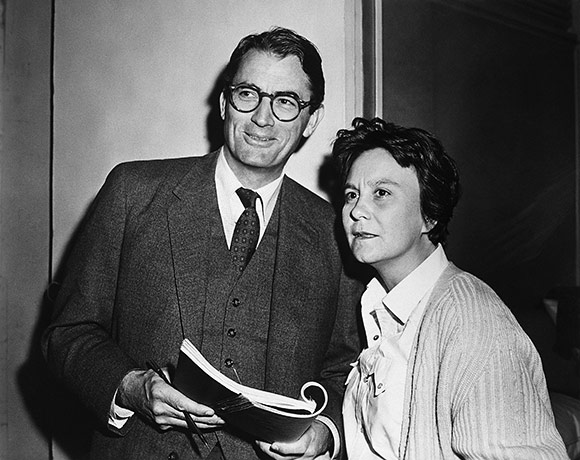 To Kill a Mockingbird: Gregory Peck and Harper Lee on Set of <To Kill a Mockingbird>