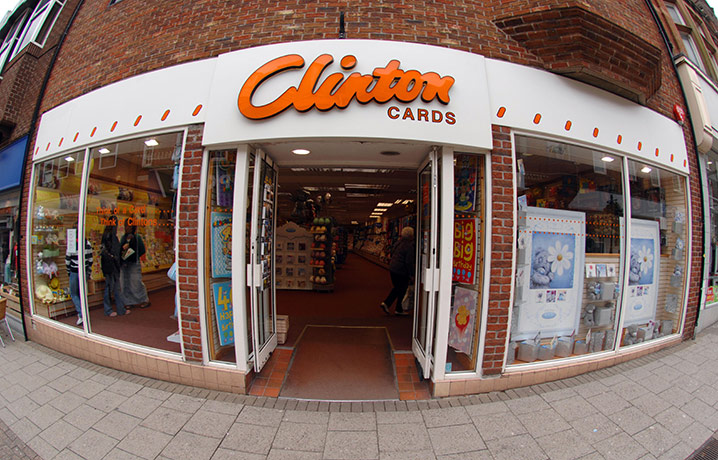 Business week in pictures: Clinton Cards performed has issued a profits warning