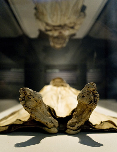 Mummies of the World:  Exhibition at California Science Center Los Angeles, USA