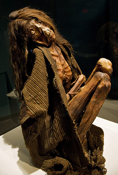 Mummies of the World: Exhibition at California Science Center in Los Angeles USA