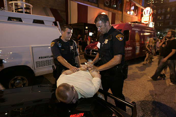 LeBron James: A man is arrested in Cleveland, Ohio