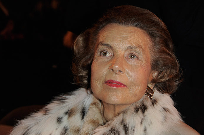 Bettencourt case: Liliane Bettencourt heiress to the L'Oreal fortune