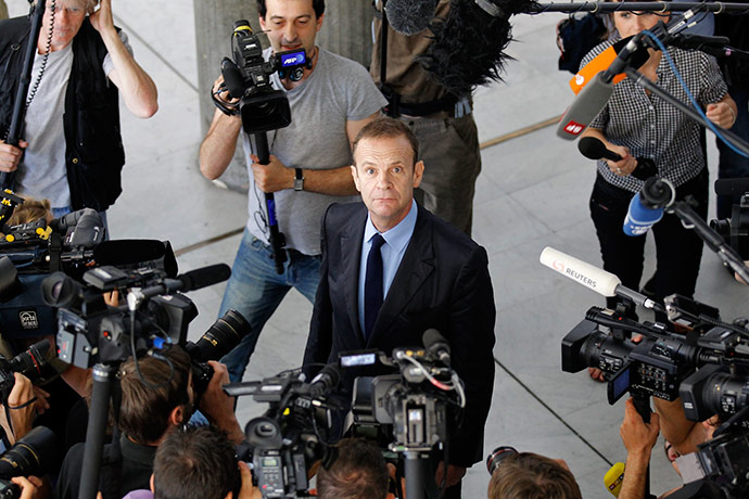 Bettencourt case: French photographer Francois-Marie Banier near Paris