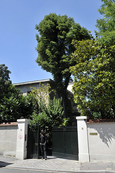 Bettencourt case 2: Family house of Liliane Bettencourt in Neuilly-sur-Seine, outside Paris