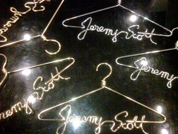 show & tell: Scott: clothes hangers