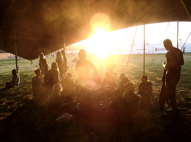 Face hunter: Warsaw: Sunset at the Open’er Festival in Gdynia, Poland