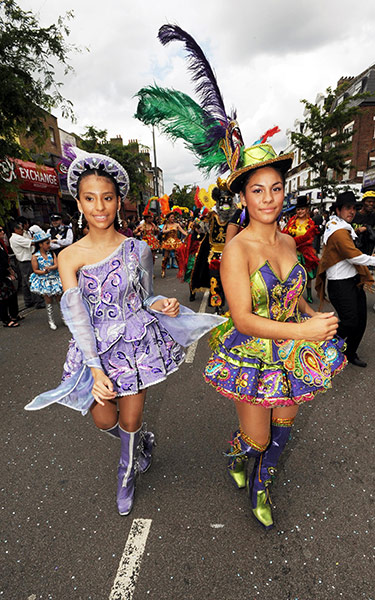 Carnaval del Pueblo :  the annual Carnaval del Pueblo which celebrates Latin American culture