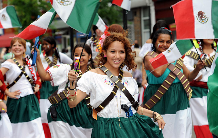 Carnaval del Pueblo :  the annual Carnaval del Pueblo which celebrates Latin American culture
