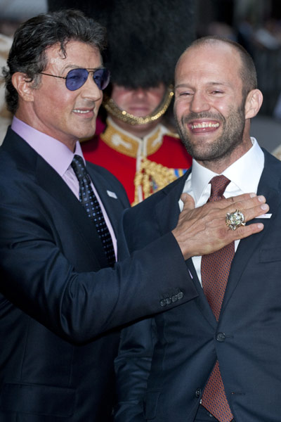 Expendables UK premiere: The Expendables UK Premiere - London