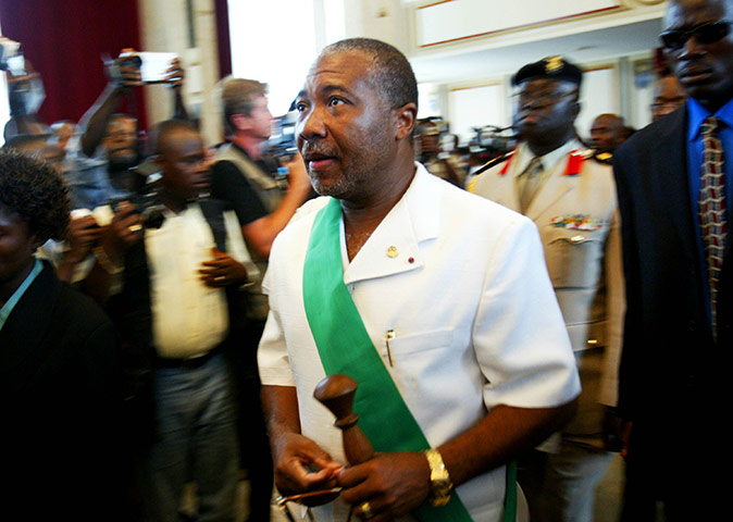 Charles Taylor Retro: Charles Taylor Cedes Power In Liberia