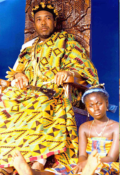 Charles Taylor Retro: Charles Taylor at a traditional ceremony in Monrovia