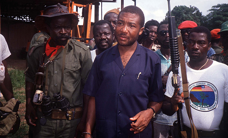 Charles Taylor Retro: Charles Taylor in Liberiera as leader of the NPF