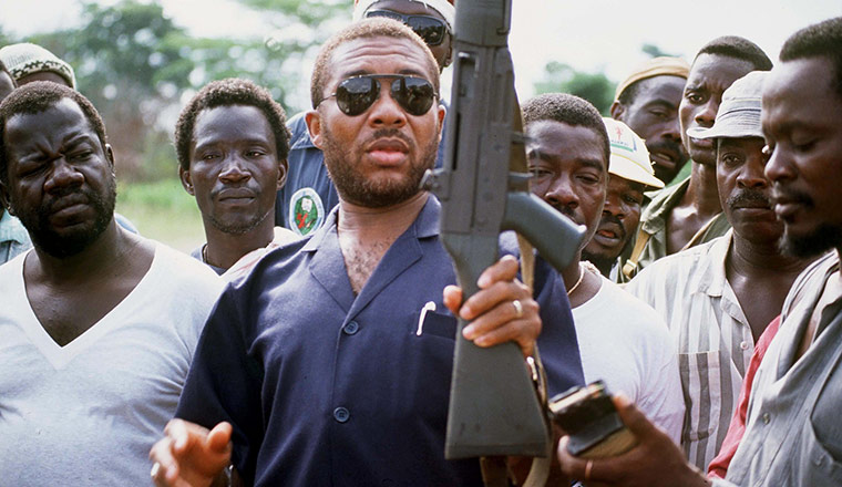 Charles Taylor Retro: Charles Taylor leader of the Patriotic National Front, Liberia
