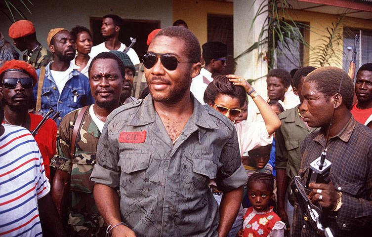 Charles Taylor Retro: Charles Taylor, Leader of the National Patriotic Front of Liberia