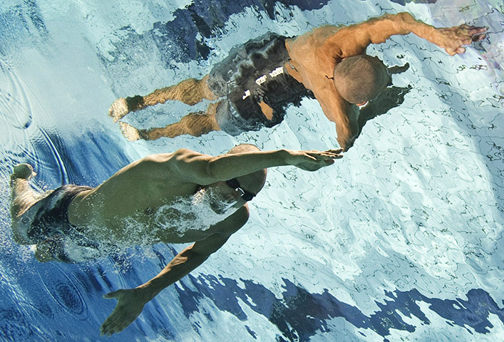 24 hours: Men's freestyle, European Swimming Championships in Budapest