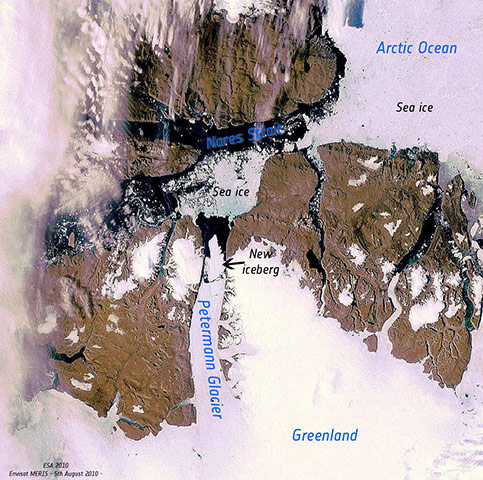 Petermann Glacier: Greenland, Arctic