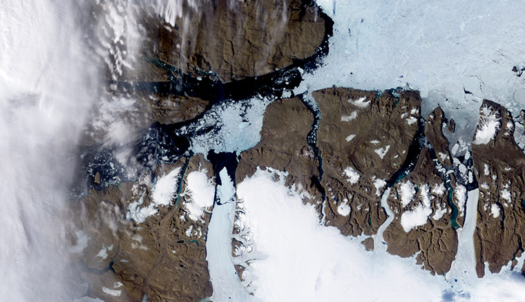 Petermann Glacier: Greenland, Arctic