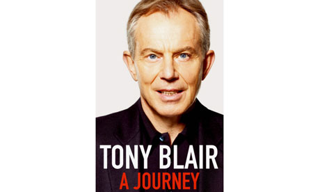 The cover of Tony Blair's book A Journey.