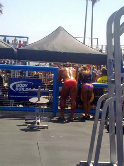 Show & tell: Marina: bodybuilding competition in the USA