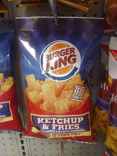 Show & tell: Marina: Burger King’s new Ketchup & Fries