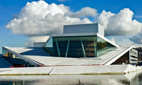 Oslos new opera house combines aesthetics with low-energy performance. Photograph: Jaro Hollan Statsbygg Oslos new opera house combines aesthetics with low-energy performance. Photograph: Jaro Hollan Statsbygg