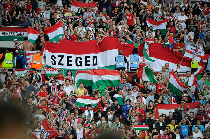 sport is spinniun: England v Hungary