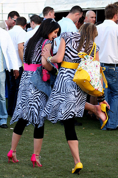 in pictures: teens: young girls in matching outfits