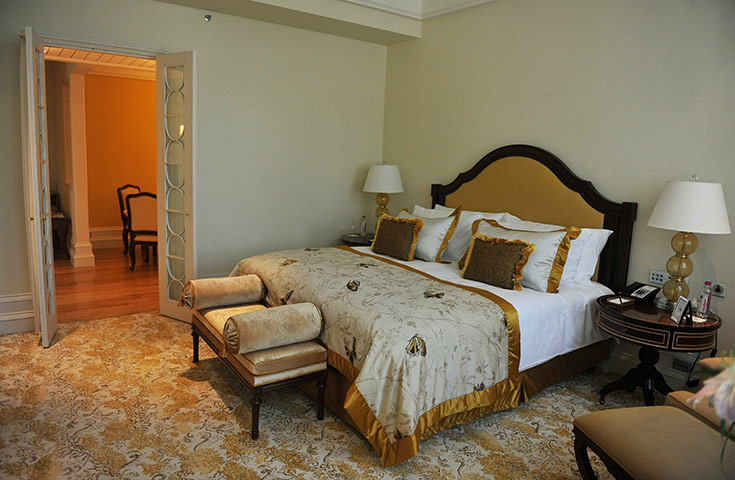 Taj Mahal Palace hotel: A room in the newly-restored heritage wing