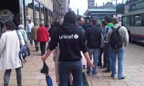 A charity fundraiser