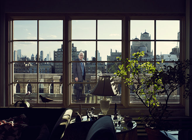 Jason Bell portraits: Sir Peter Shaffer, Playwright