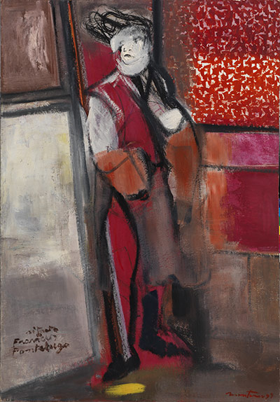 Pordenone Montanari: Ritratto di Francis Pontelugo, 1999