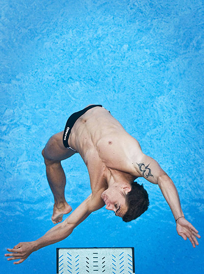 24 Hours in Pictures: Matthieu Rosset of France at the European Swimming Championships