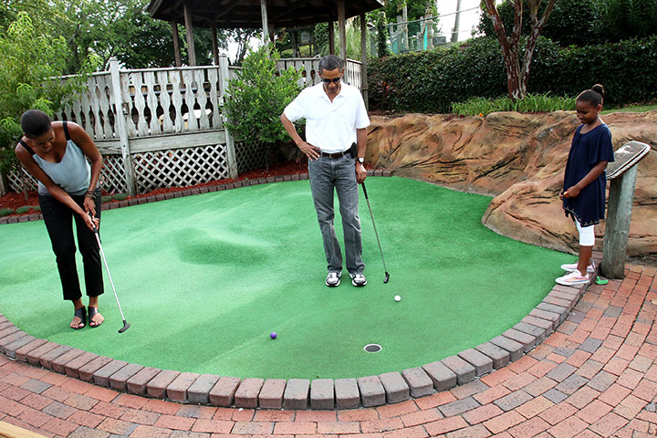 obama in florida: us president barack obama 