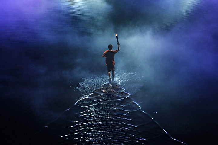 24 hours in pictures: opening ceremony of the Youth Olympic Games