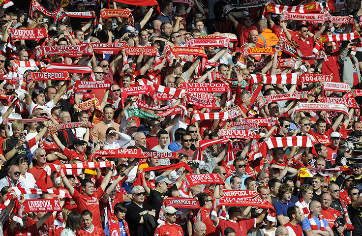 Liverpool v Arsenal: Liverpool fans