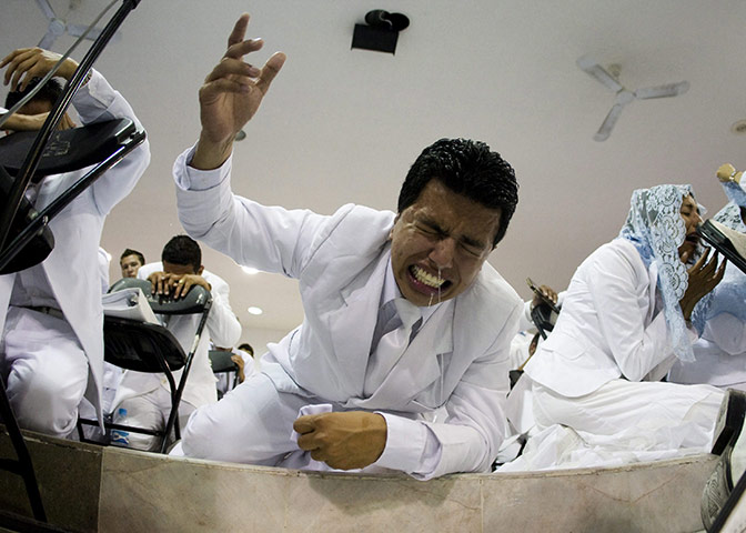 24 hours in pictures: Light of the World church