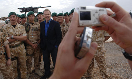 PM Blair in Afghanistan