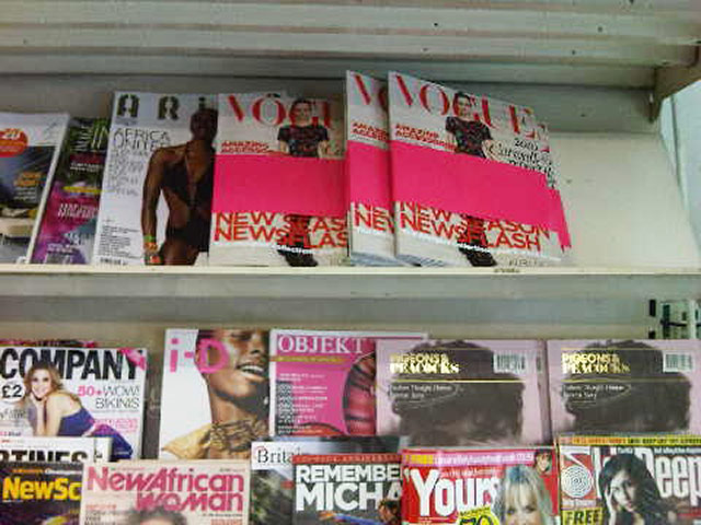 show and tell: Erdem: store shelf