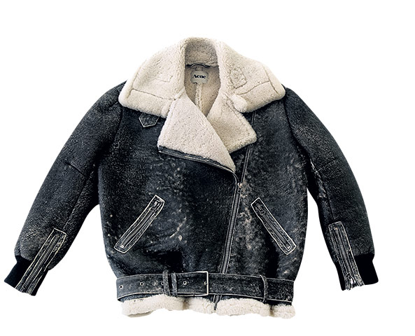 Aviator jackets: Acne aviator jacket