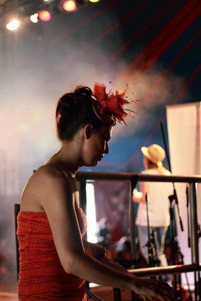 Edinburgh festival: Performer offstage