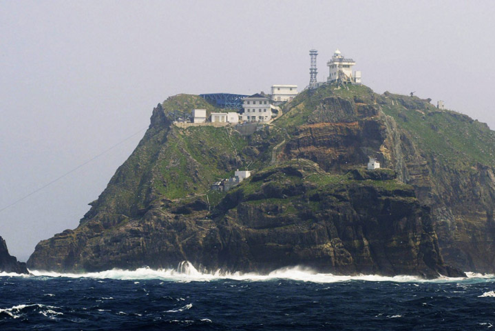 Korean Islands: One of the Dokdo Islets, known by the Japanese as the Takeshima Islands