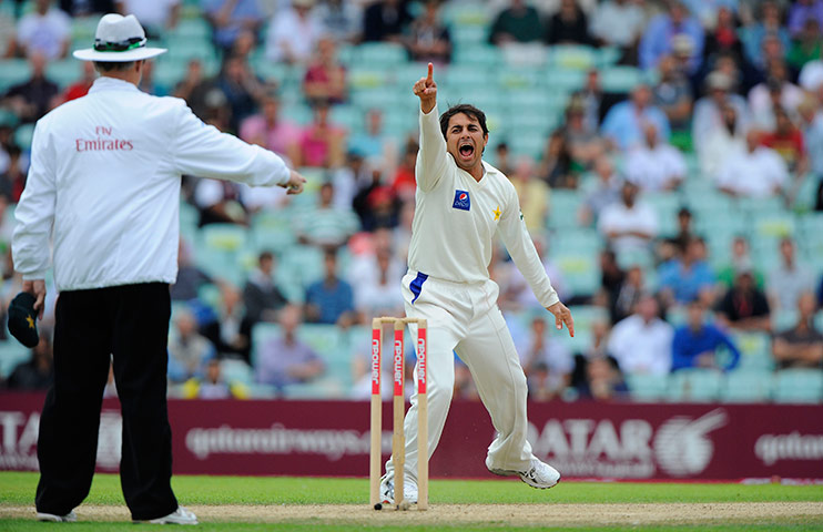 sport: England v Pakistan