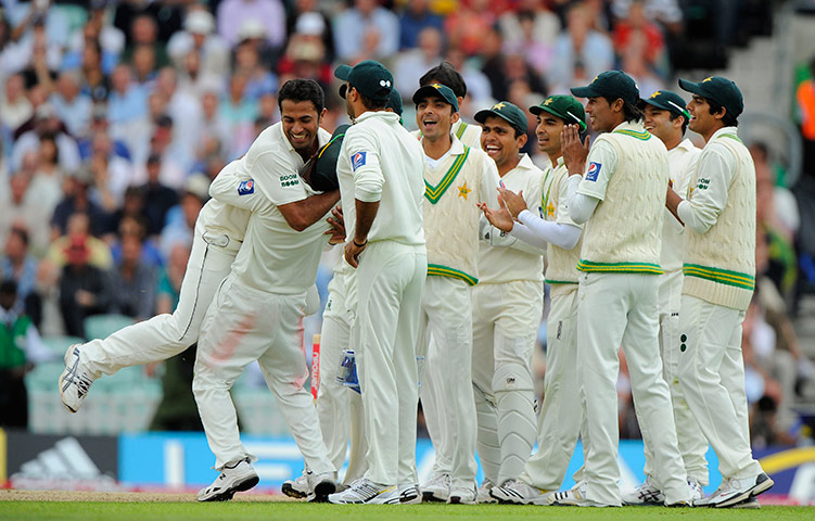 sport: England v Pakistan