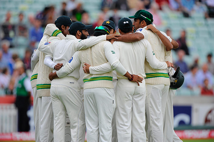 sport: England v Pakistan